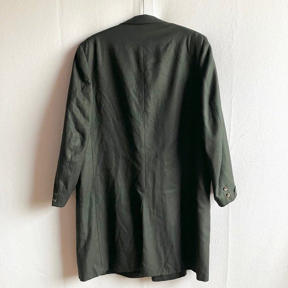 1960s Men's Black & Blue Topcoat - Picture 8 of 15